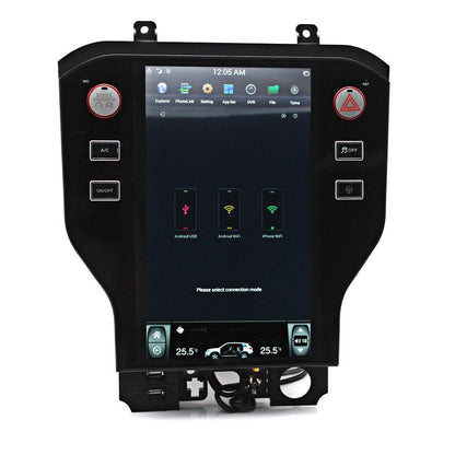 [ Open box] 11.8" Vertical Screen Android Navigation Radio for Ford Mustang 2015 - 2019