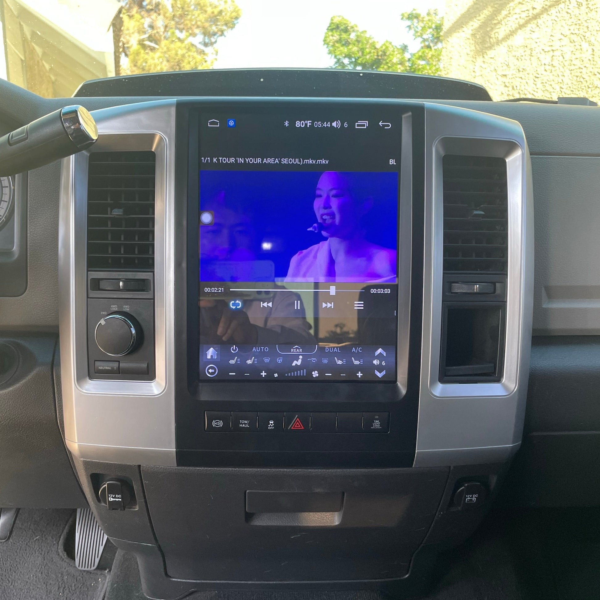 [Open box] 12.1“/ 13" Android 12 Fast boot Vertical Screen Navi Radio for Dodge Ram 2009 - 2018