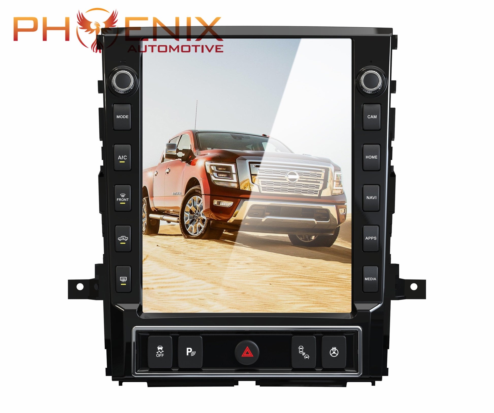 [Open box] 13” Android 9 / 10 Vertical Screen Navigation Radio for Nissan Titan (XD) 2020 - 2021