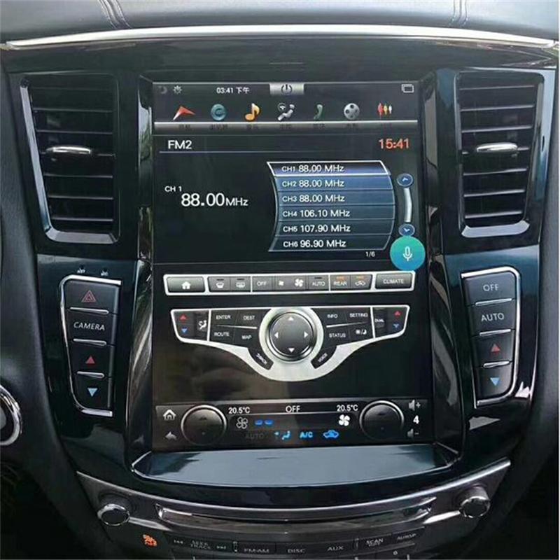 [ Open Box ] [ PX6 six-core ] 12.1 inch Android 8.1 vertical screen navigation receiver for 2012 - 2017 Infiniti JX35 QX60