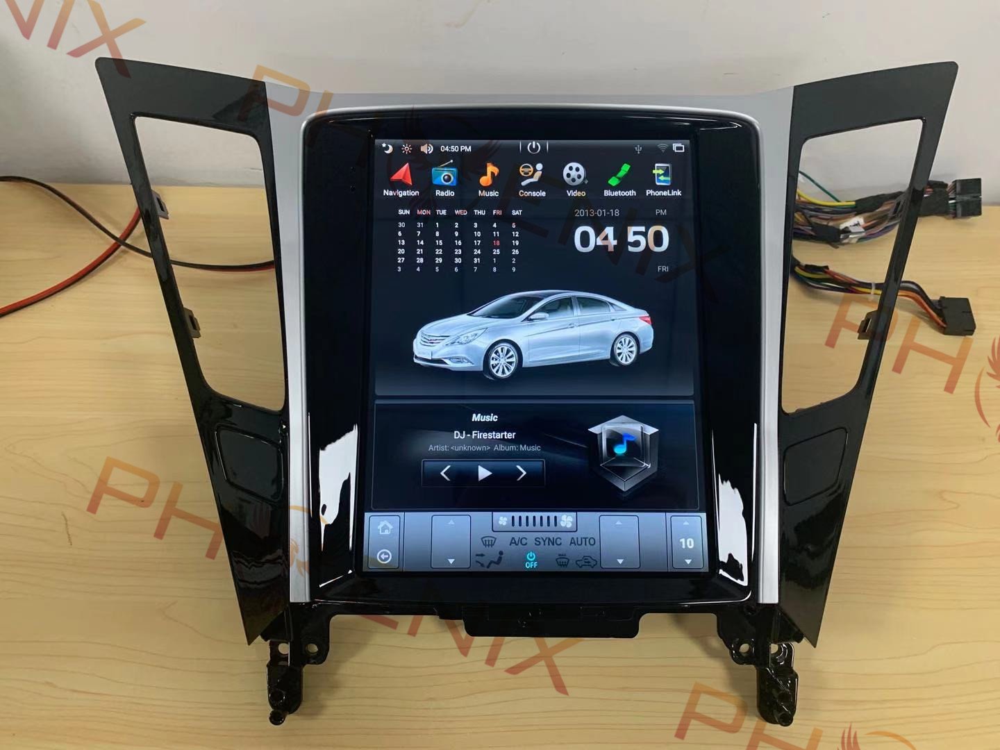 [Open box] [PX6 Six- core ] 10.4" Vertical Screen Android 9.0 Navigation Radio for Hyundai Sonata 2011 - 2014