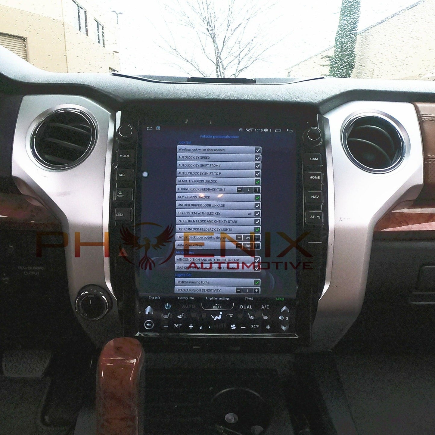 [Open box] 13” Android 9 / 10 Vertical Screen Navigation Radio for Toyota Tundra 2014 - 2021