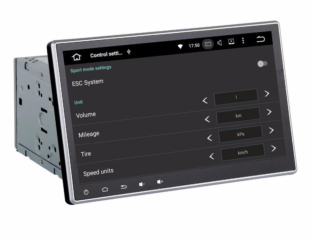 [ open box ] Universal 10.2" Octa-core Quad-core Android Navigation Head Unit