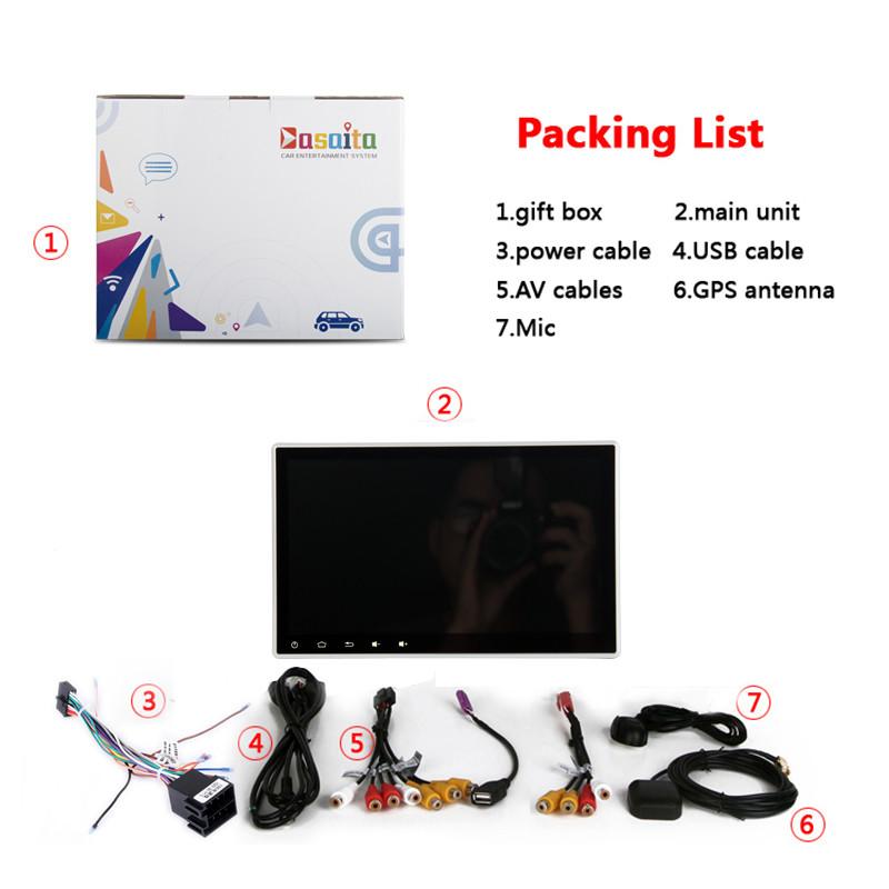 [ open box ] Universal 10.2" Octa-core Quad-core Android Navigation Head Unit