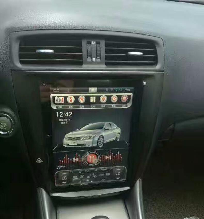 Open Box 10.4" Metal Trim Vertical Screen Android Navigation Radio for Lexus IS 250 IS 300 IS 350 2005 - 2012