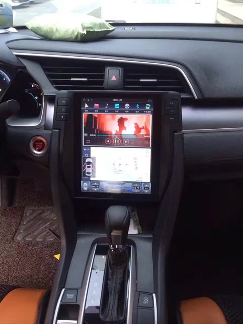 Open Box Android 10.4" Vertical Screen Navigation Radio for Honda Civic 2016-2018