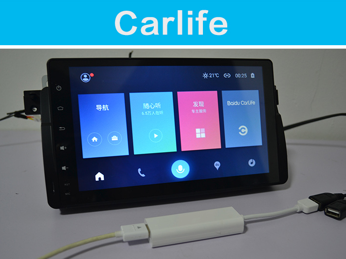 [Open-Box] Plug and Play Carplay Android Auto Carlife Module for Android Head Units USB port