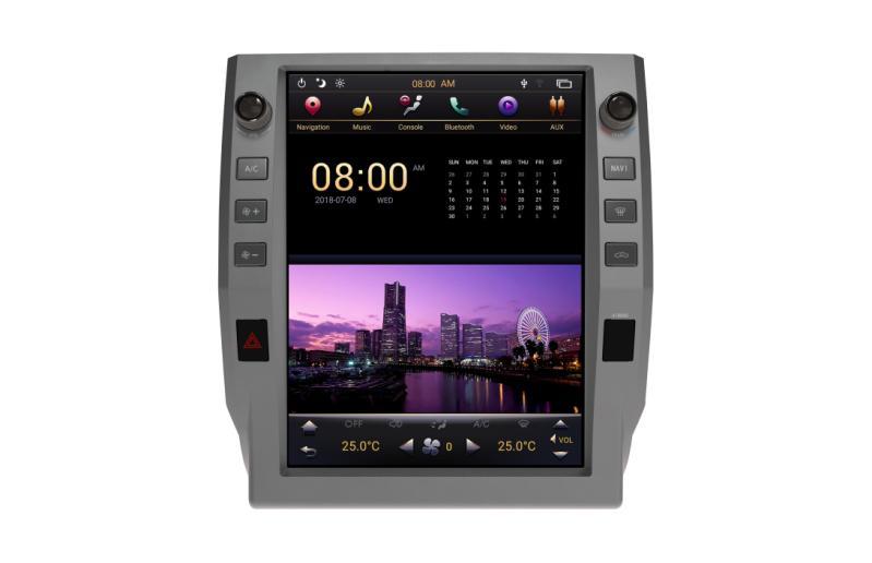 [Open box] 12.1" Android 7.1/8.1 Fast Boot Vertical Screen Navi Radio for Toyota Tundra 2014 - 2019