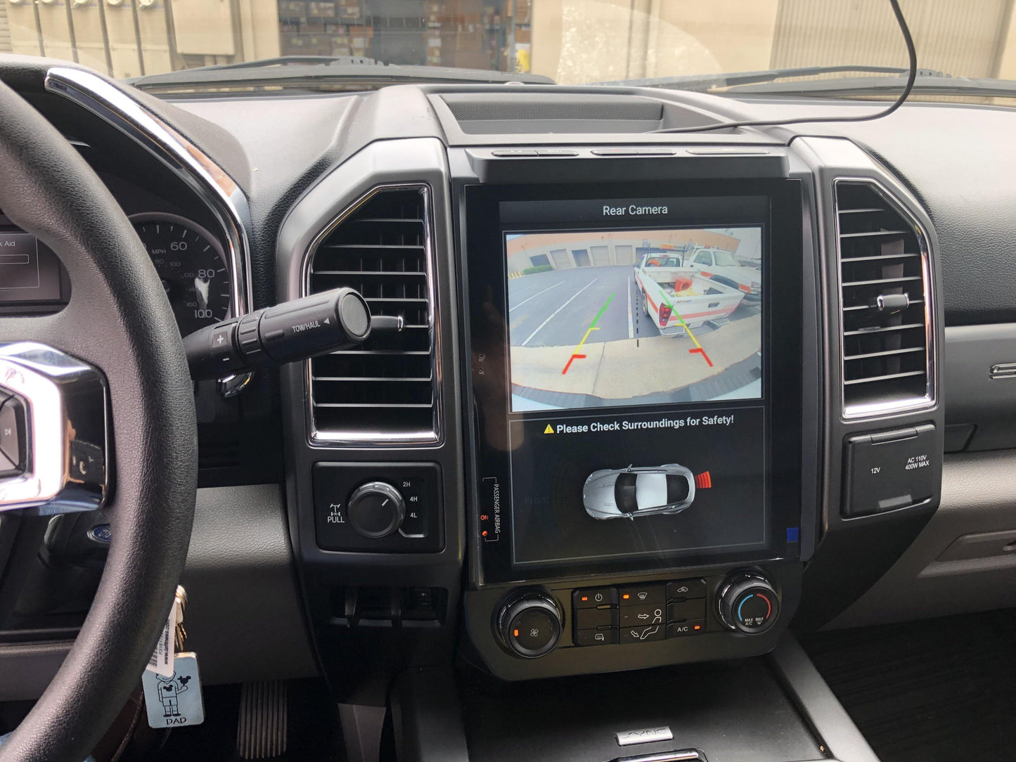 open box [PX6 SIX-CORE] 12.1" Android 8.1 Vertical Screen Navigation Radio for Ford F-150 F-250 F-350 2015 - 2019