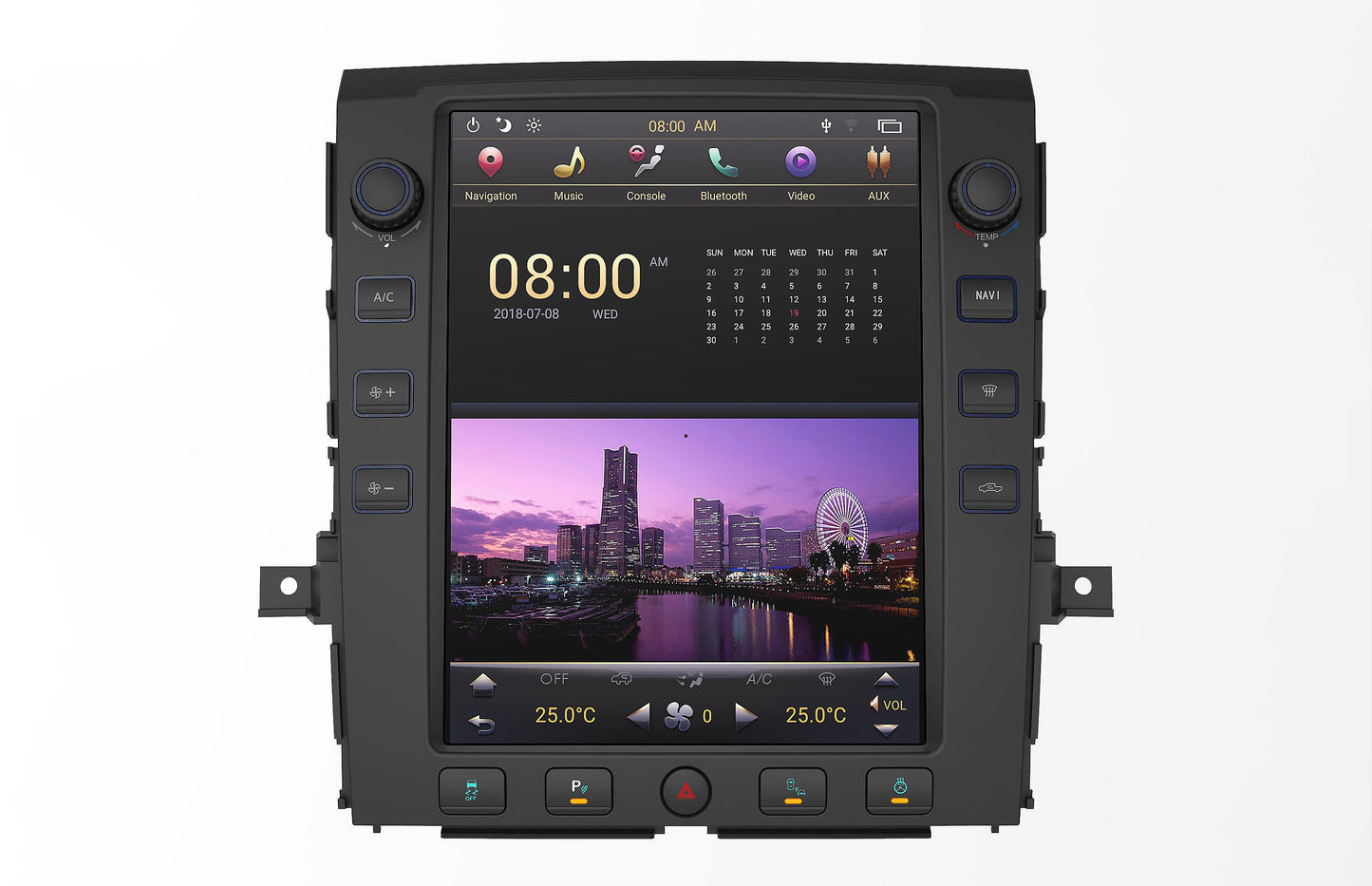 [ open box ] 12.1” Android 9.0 Six-core Vertical Screen Navigation Radio for Nissan Titan 2016 - 2019