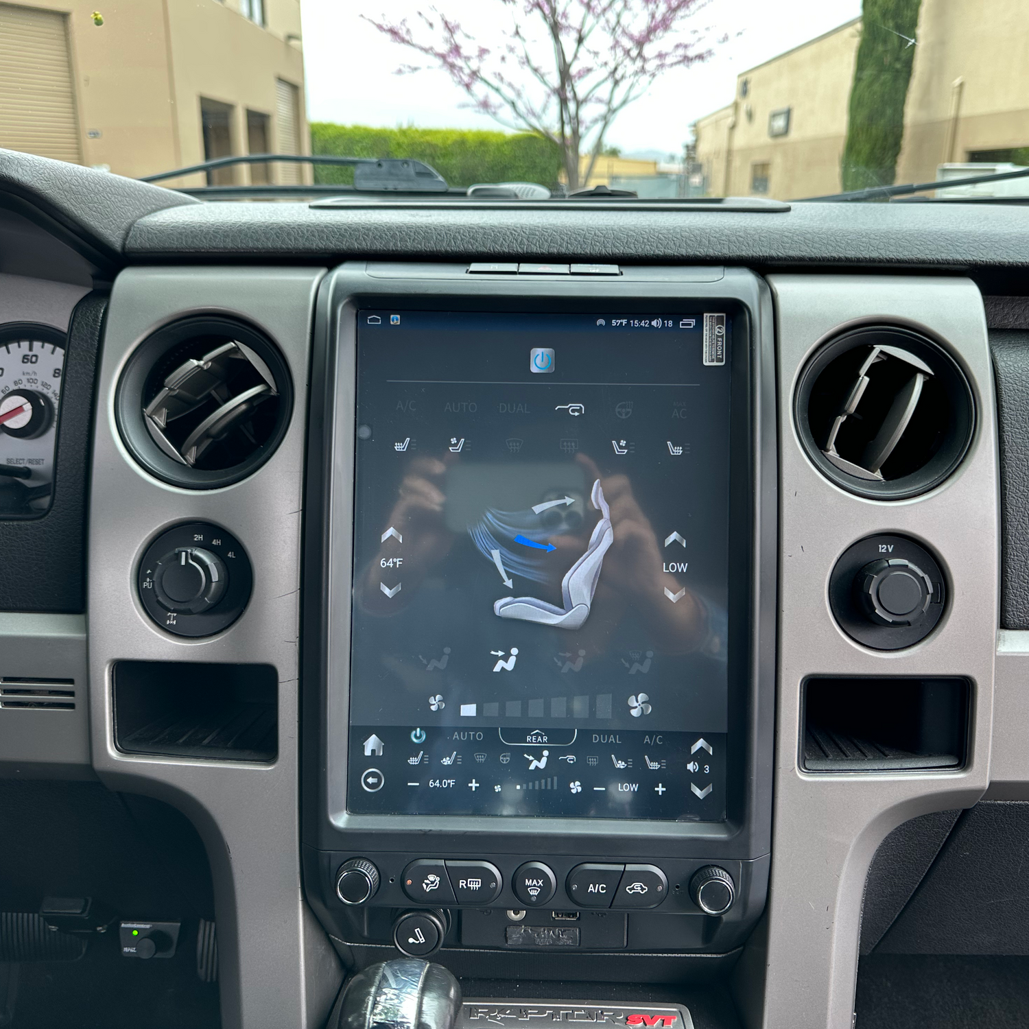 [Open box] 13” Android 9/10/12 Vertical Screen Navigation Radio for Ford F-150 2009 - 2014