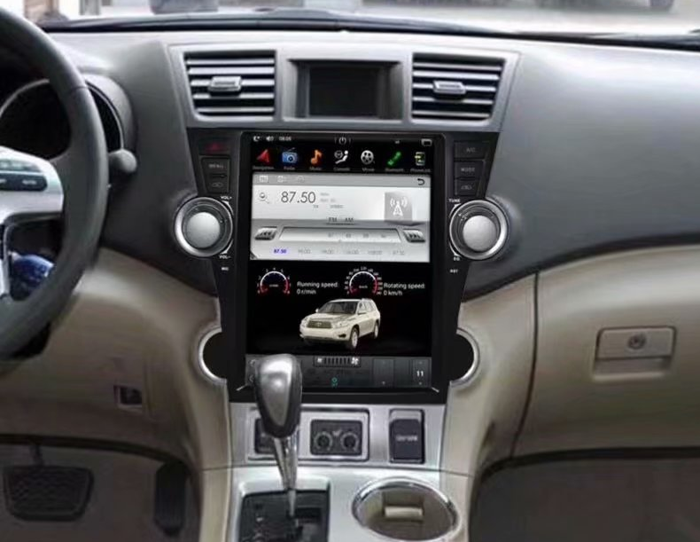 Open box [ PX6 Six-core ] 12.1" Android 9 Fast boot Navigation Radio for Toyota Highlander 2009 - 2013