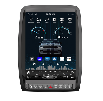 [ New ] 13” Android 12 Vertical Screen Navigation Radio for Dodge Durango 2011 - 2020