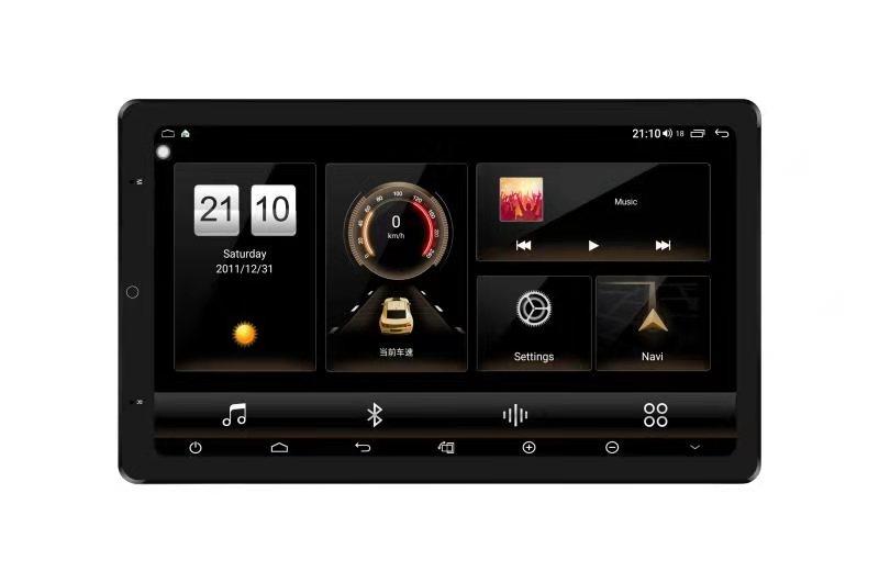open box 13.3" Android 10.0 Universal double din Navigation Radio with Motorized rotatable screen