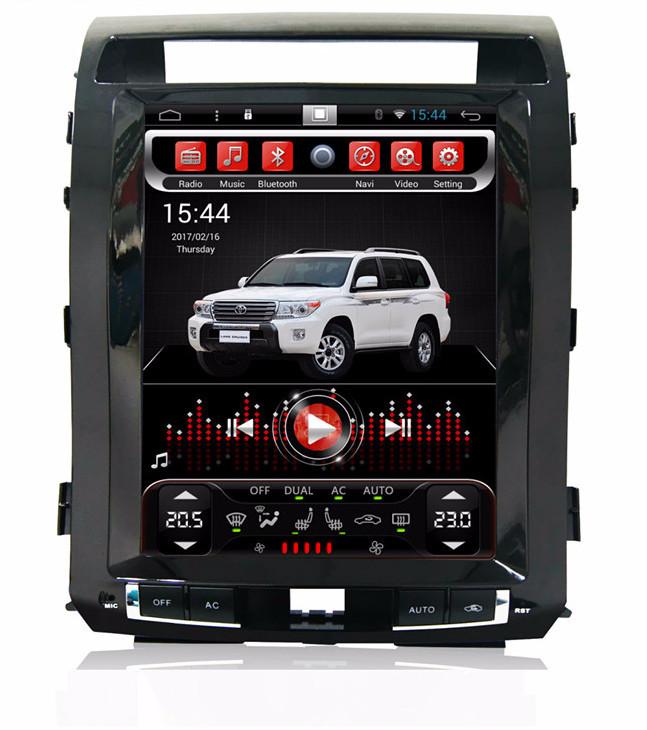 [Open box] [ PX6 Six-core ] 12.1" Vertical Screen Android 9 Fast Boot Navi Radio for Toyota Land Cruiser 2008 - 2015