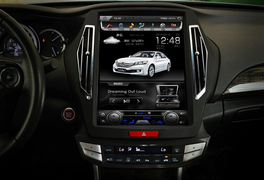 open box 15" Vertical Screen Android Navigation Radio for Honda Accord 2013-2017