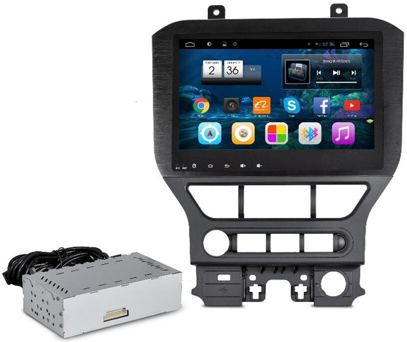 [Open box] 10.2" Eight-core Metal Trim Android Navigation Radio for S550 Ford Mustang 2015 - 2018