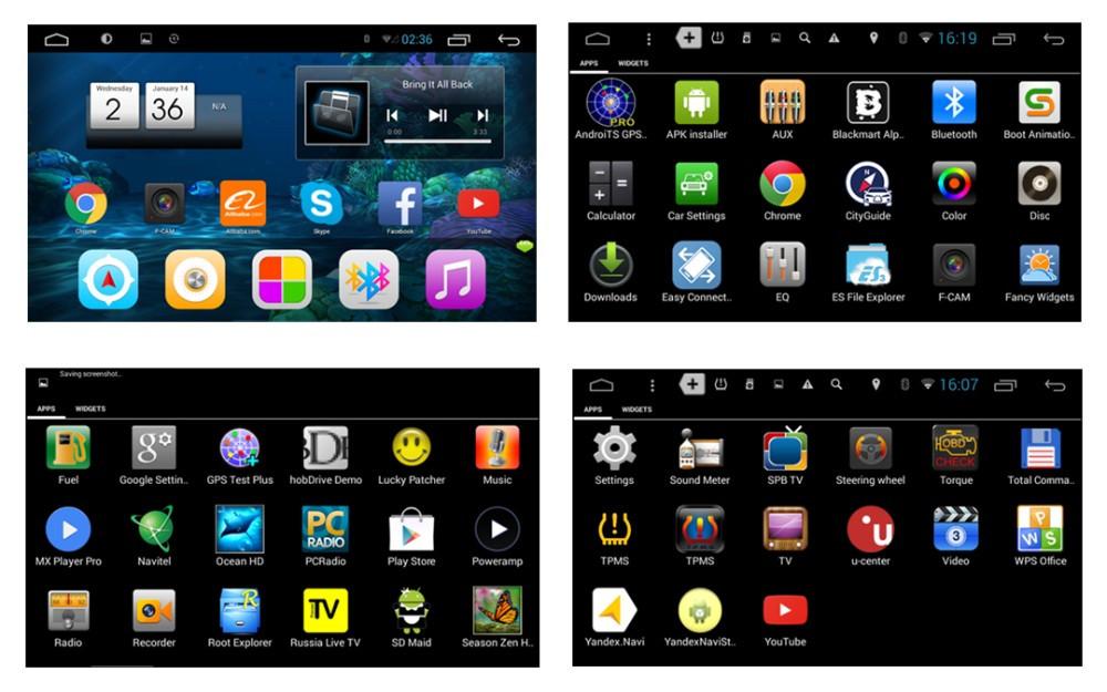 [Open box] 10.2" Eight-core Metal Trim Android Navigation Radio for S550 Ford Mustang 2015 - 2018