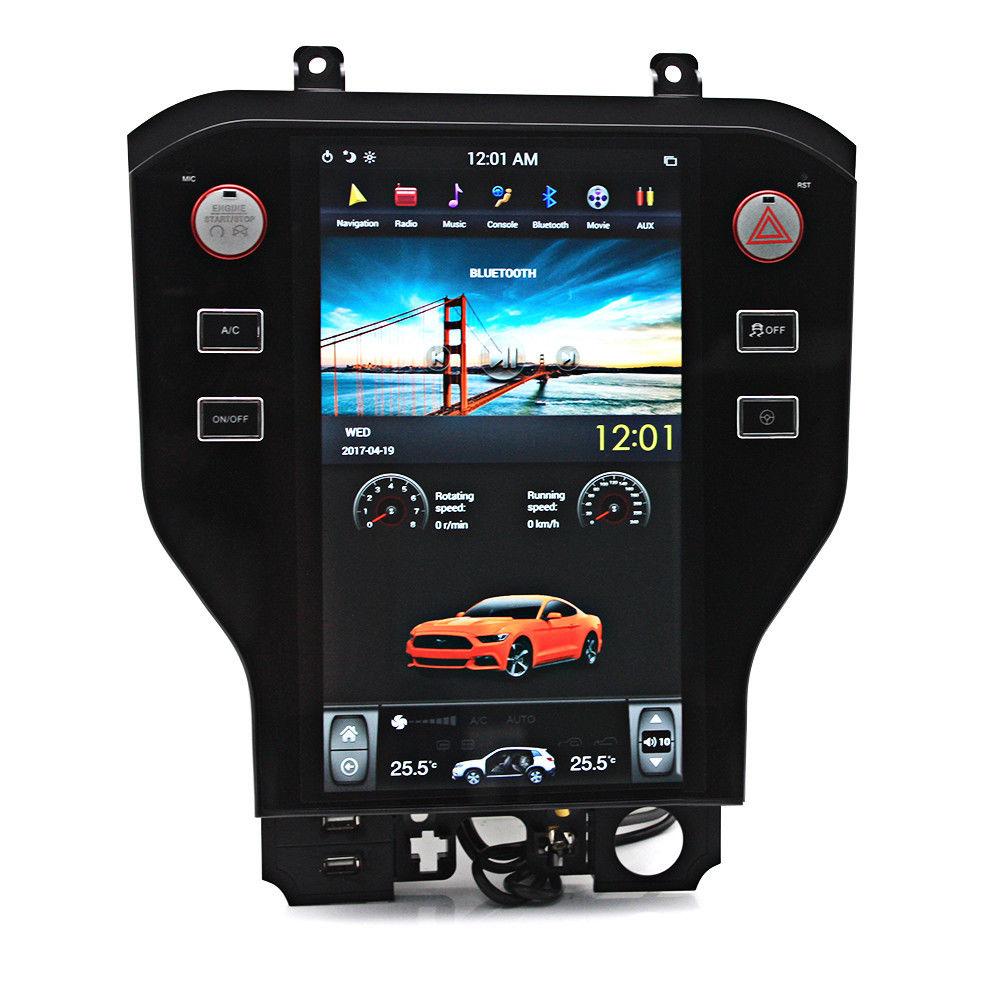 [Refurbished]11.8" Vertical Screen Android Navigation Radio for Ford Mustang 2015 - 2018
