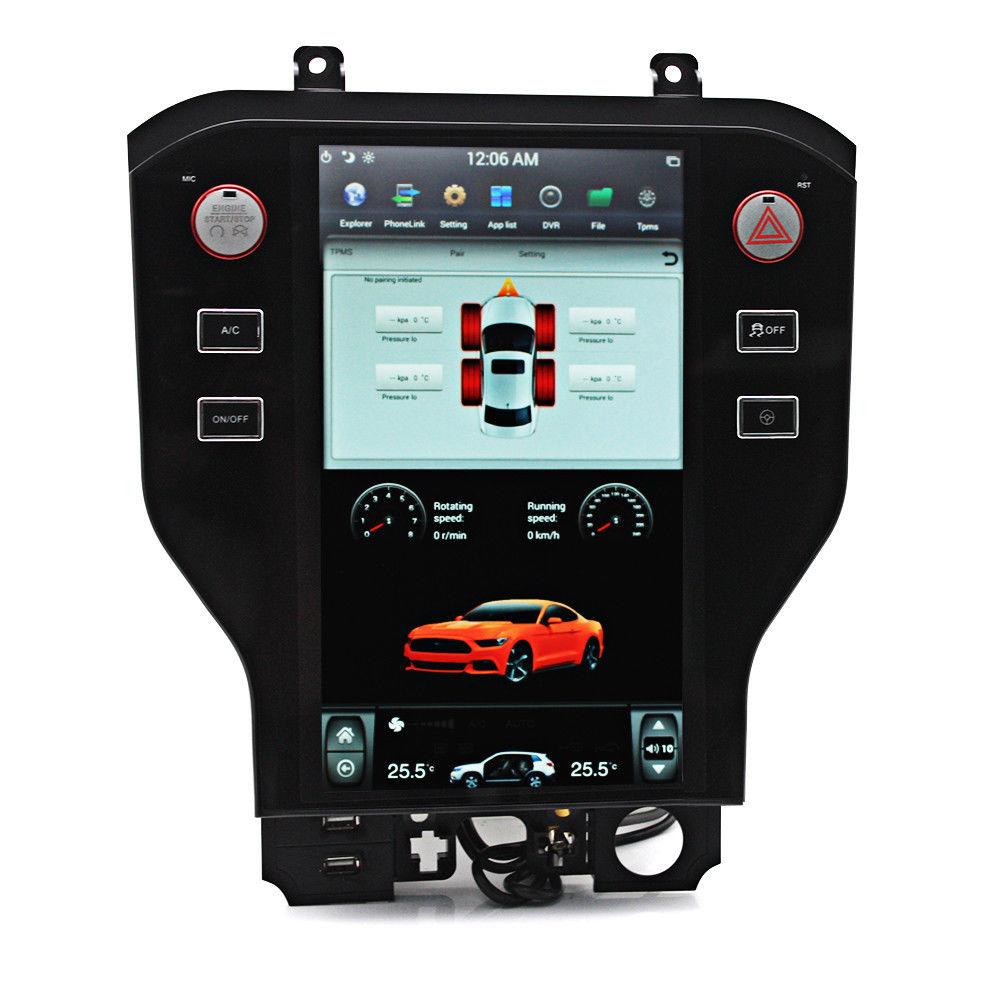[ Open box] 11.8" Vertical Screen Android Navigation Radio for Ford Mustang 2015 - 2019