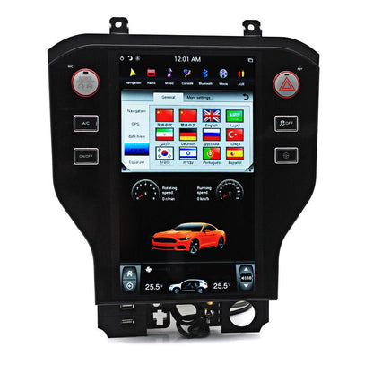 [ Open box] 11.8" Vertical Screen Android Navigation Radio for Ford Mustang 2015 - 2019